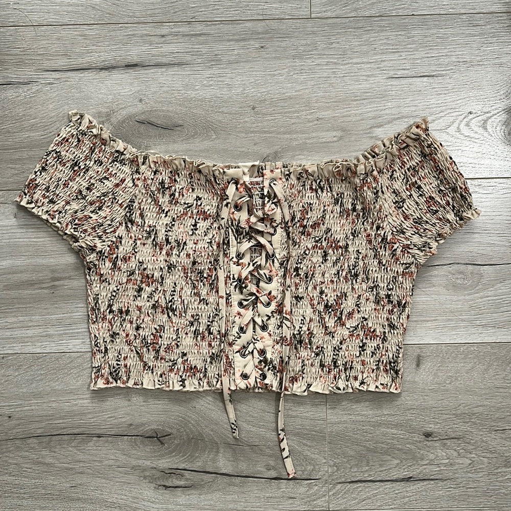 Floral Crop Top